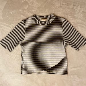 Striped Crop Top